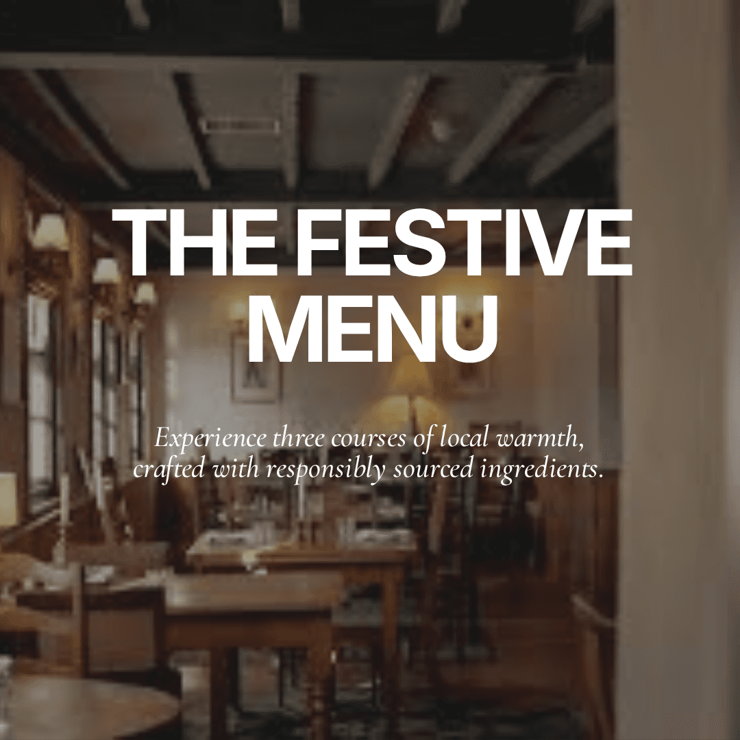 Festive menu