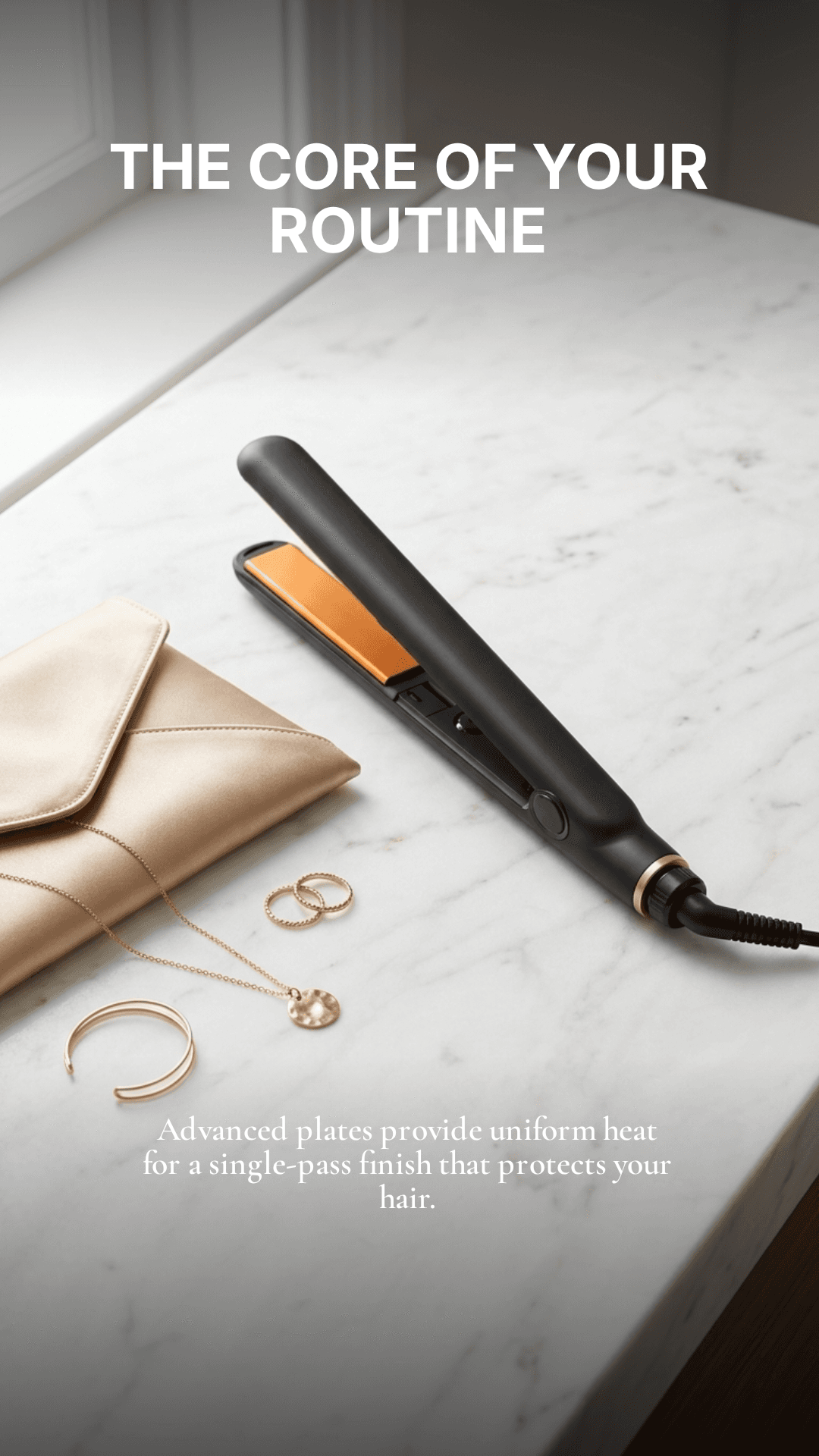 Hair straightener ritual lifestyle